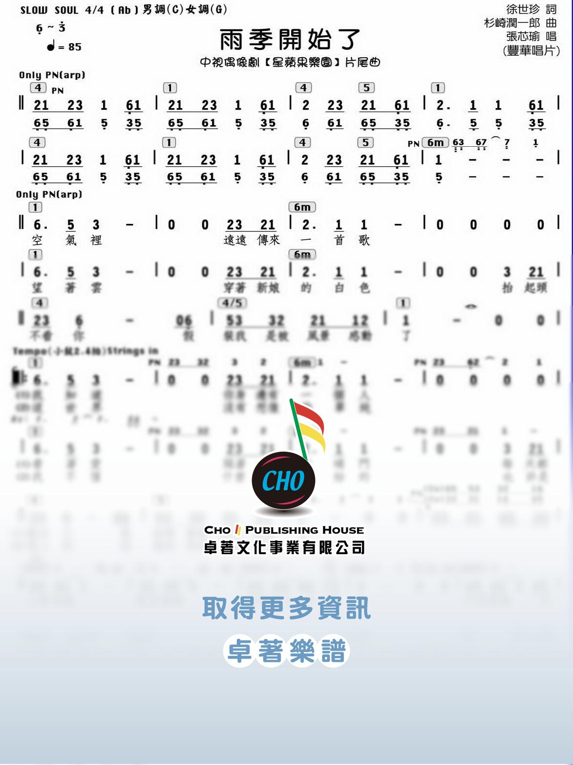 雨季開始了